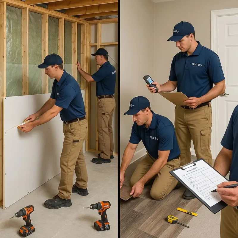 Repairs and Reconstruction process in Kellogg, ID